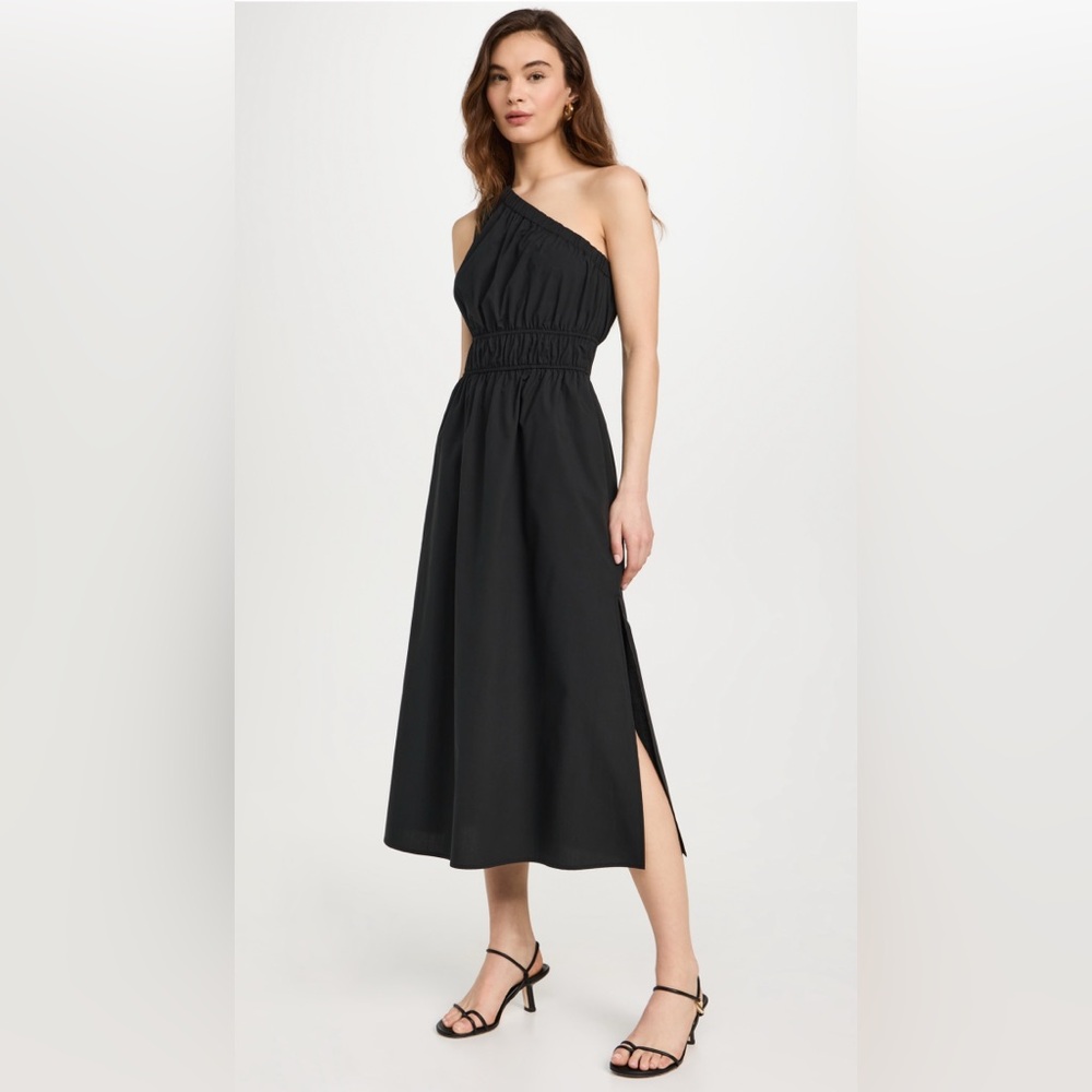 Rails Elegant Black One-Shoulder Dress NWOT - Picture 5 of 11